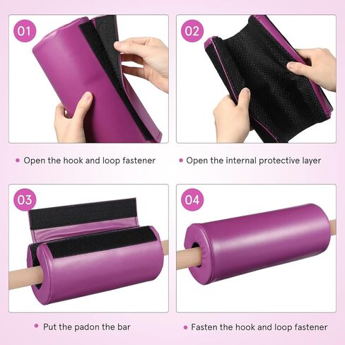 CLISPEED Gymnastics Bar Pad Protective Sleeve for Ballet and Parallel Kids Gymnastics Pole Mat Anti-Slip Lightweight Horizontal Bar Cover for Home and School in Saudi Arabia