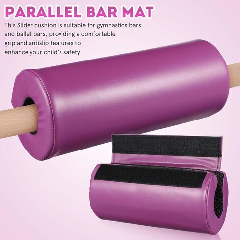 CLISPEED Gymnastics Bar Pad Protective Sleeve for Ballet and Parallel Kids Gymnastics Pole Mat Anti-Slip Lightweight Horizontal Bar Cover for Home and School in Saudi Arabia