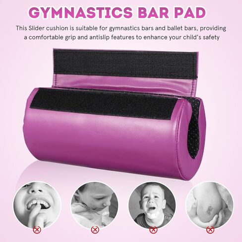 CLISPEED Gymnastics Bar Pad Protective Sleeve for Ballet and Parallel Kids Gymnastics Pole Mat Anti-Slip Lightweight Horizontal Bar Cover for Home and School in Saudi Arabia