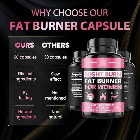 Night Formula 𝐅𝐚𝐭 𝐁𝐮𝐫𝐧𝐞𝐫 for Women in Saudi Arabia