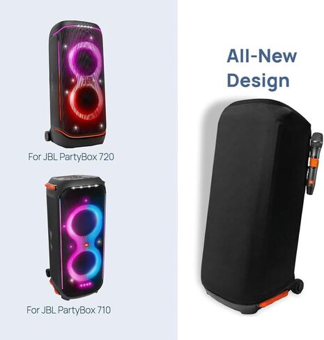 Dust Cover for JBL PartyBox 710/720 - Portable Party Speaker, Protective Case with Elastic Band Protective Dust Case for JBL Speaker（Cover Only） in Kuwait