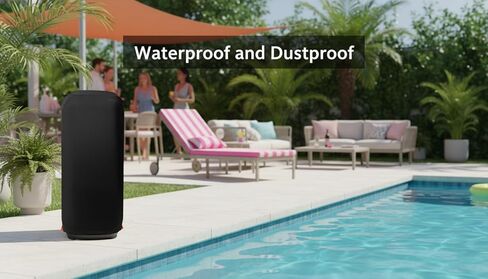 Dust Cover for JBL PartyBox 710/720 - Portable Party Speaker, Protective Case with Elastic Band Protective Dust Case for JBL Speaker（Cover Only） in Kuwait