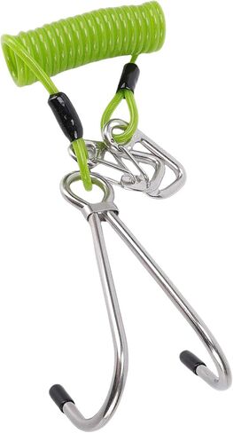 Aramox 316 Stainless Steel Double Ended Dive Reel, Current Hook, Safe and Efficient Tool for Diving and Underwater Photography in Saudi Arabia