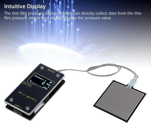 Hilitand Pressure Sensor Display Module Thin Film Pressure Sensor with Display 20KG High Sensitivity Visual Data Collection for RP S40 ST LT Series Sensors in Kuwait