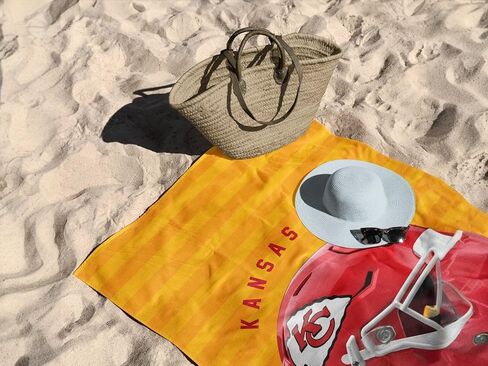 Northwest NFL Kansas City Chiefs 2-Pack Beach Towel Set, 30" x 60" Each, Standard, Team Colors in Saudi Arabia