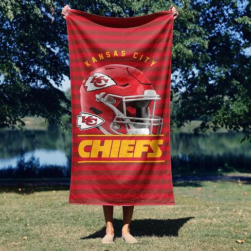 Northwest NFL Kansas City Chiefs 2-Pack Beach Towel Set, 30" x 60" Each, Standard, Team Colors in Saudi Arabia
