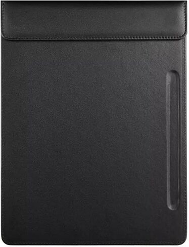 Premium Pu Leather Clipboard لورق حجم الرسالة - منظم المستندات المهني مع مقطع الصفحة المغناطيسية ، حامل القلم وملف الجيب in Kuwait