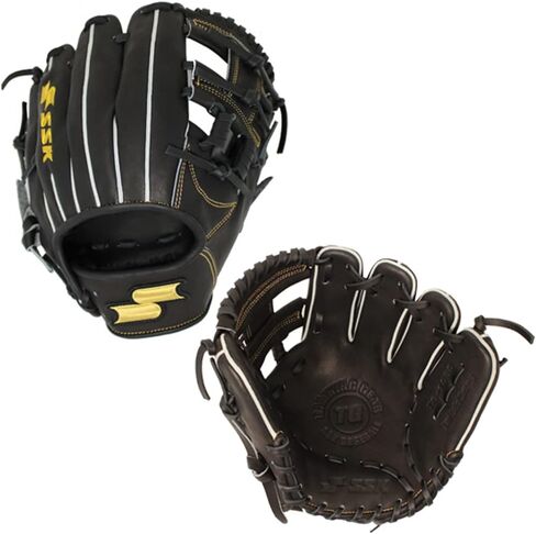 SSK Training Gear 10.5 'Infield Baseball Training Glove Quick Hands Train قطعة واحدة على شبكة الإنترنت، وظيفة واحدة على شبكة الإنترنت رمي ​​اليد اليمنى in Saudi Arabia