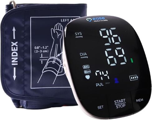 جهاز مراقبة رقمي للذراع العلوي - جهاز طبي للاستخدام المنزلي - جهاز مراقبة ضغط الدم - ذاكرة صوتية ذات شاشة كبيرة - معدات طبية لقياس ضغط الدم - FC-BP130 in Kuwait