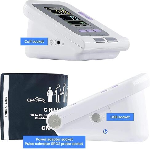 جهاز قياس ضغط الدم البيطري الرقمي، معدات بيطرية، رعاية الحيوانات للكلاب/القطط/الحيوانات الأليفة، 3 أوضاع و3 أصفاد مقياس ضغط الدم الإلكتروني، للاستخدام المنزلي ومقياس مراقبة معدل النبض in Kuwait