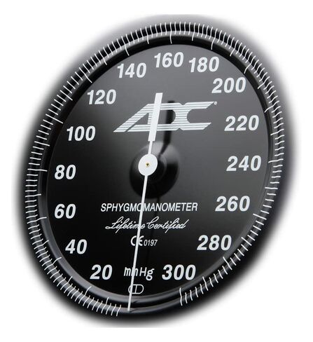 ADC Diagnostix 700 Premium Professional Pocket مقياس ضغط الدم اللاسائلي مع Adcuff + قطعة واحدة من النايلون لقياس ضغط الدم، صغير للبالغين، أزرق ملكي in Saudi Arabia