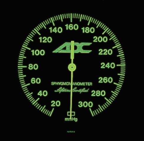 ADC Diagnostix 700 Premium Professional Pocket مقياس ضغط الدم اللاسائلي مع Adcuff + قطعة واحدة من النايلون لقياس ضغط الدم، صغير للبالغين، أزرق ملكي in Saudi Arabia