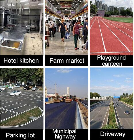 Durable Stainless Steel Square Drain Grate Manhole Cover 35x35cm/14x14in for Streets, Driveways, Kitchens & Parking Lots - Heavy Duty, Rust Resistant, Long-Lasting Performance in Kuwait