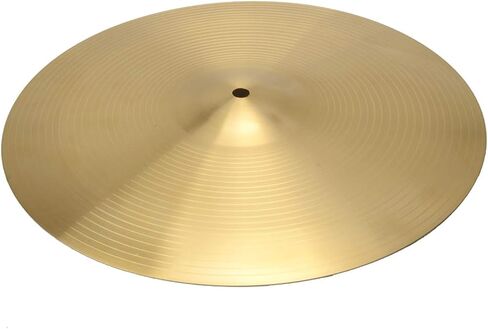16" Crash Cymbal for Drum Set, Professional Copper Alloy Cymbal with Bright & Explosive Sound, Durable Polished Finish, Lightweight Design in Saudi Arabia