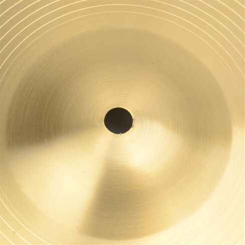 16" Crash Cymbal for Drum Set, Professional Copper Alloy Cymbal with Bright & Explosive Sound, Durable Polished Finish, Lightweight Design in Saudi Arabia