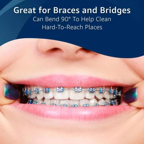 Ultra Tight Interdental Brushes for Tight Teeth Dental Picks for Plaque Removal Safe for Braces & Dental 20ct - Tight Mint Interdental Straight Brushes, Tight Bristles, 20 Count (01) in Kuwait