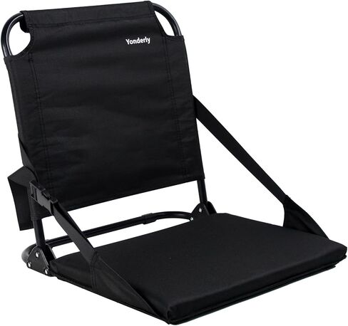 Yonderly Stadium Seats with Back Support, Bleacher Seat with Storage Pockets, Ideal for Viewing Platforms, Camping, Kayaking Seat in Saudi Arabia