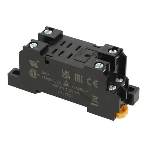 OMRON PTFZ-08-E 8-PIN, DIN Rail/Surface MOUNTING, Screw TERMINALS, Socket in Saudi Arabia