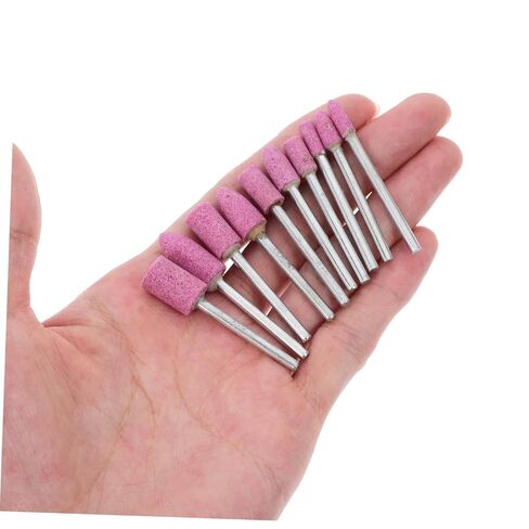 TEHAUX 100Pcs Corundum Polishing Tool Mixed Shapes for Rotary Tools for Stone and Ceramics Grinding Durable Abrasive Mounted Stones for Precise Polishing in Saudi Arabia