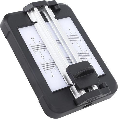 Negative Slide Film Cutter, 35mm 120 135 Format Film Strip, 11 Level Brightness Adjustable LED Backlight Panel - Precise Cutting, Anti Slip Design, Ideal for Photographers and in Saudi Arabia