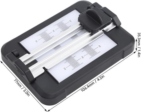 Negative Slide Film Cutter, 35mm 120 135 Format Film Strip, 11 Level Brightness Adjustable LED Backlight Panel - Precise Cutting, Anti Slip Design, Ideal for Photographers and in Saudi Arabia