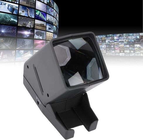 Fdit Portable 35mm Slide Magnification LED Film Viewer with USB Battery Power for Slides Negatives Desktop Photo Viewer in Saudi Arabia