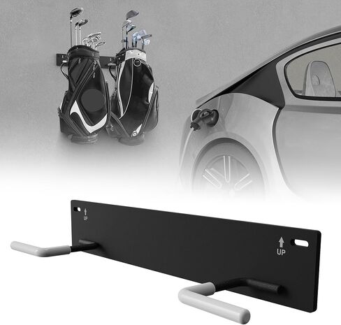 رف تخزين حقيبة الجولف المثبت على الحائط، رف تخزين حقيبة الجولف للجراج، منظم حقيبة الجولف للجراج، شماعات حقيبة الجولف/حامل/خطاف للجراج، نظام تخزين الجولف وملحقاته in Kuwait