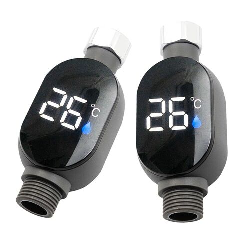 Shower Temperature Meter LED Digital Display Gauge Household Water Thermometers Bath Thermostat Shower Meter in Kuwait
