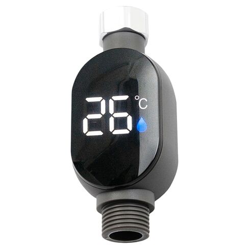 Shower Temperature Meter LED Digital Display Gauge Household Water Thermometers Bath Thermostat Shower Meter in Saudi Arabia