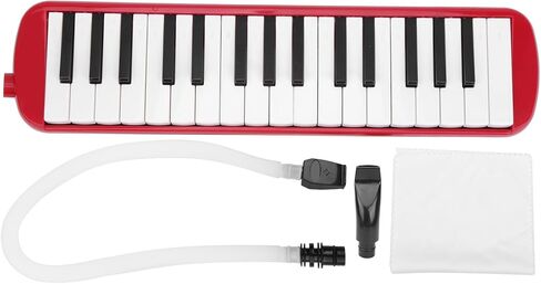 Sorandy Melodica, Piano Style Keyboard, 32 Keys Melodica with Cornet Mouthpiece & Durable Bag, Ideal for Beginners, Music Education & Professional Performers (Pink) in Saudi Arabia