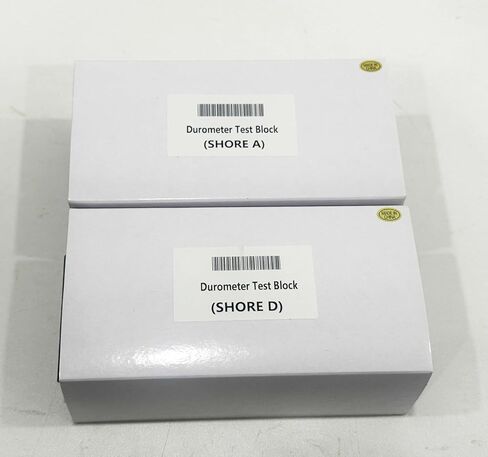 Shore Hardness Block Kit Type A 7 Different Color Blocks and Type D 3 Different Color Blocks for Shore A Shore D Durometer Rubber Hardness Tester Shore A D Hardness Meter in Saudi Arabia