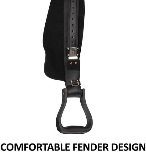 Schneiders Deluxe Lightweight Round Skirt Synthetic Western Trail Saddle | Lightweight 18 lb Design | Easy-Care Synthetic | Comfortable Trail Horse Saddle in Saudi Arabia