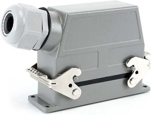 Heavy Duty Connector Top Side Out Rectangular Waterproof IP67 Male And Female For Machines And Equipment(Side out,1SET_42P) in Saudi Arabia