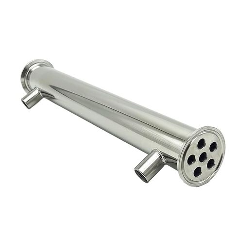 مكثف تقطير 1.5 بوصة، مبرد، مزيل للبلغم، ارتفاع 300 مم داخلي 6 أنابيب 304 من الفولاذ المقاوم للصدأ، لعمود التقطير in Kuwait