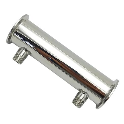 Dephlegmator 2 "51 مم (OD64mm) 304 مكثف ارتداد من الفولاذ المقاوم للصدأ ارتفاع 200 مم داخل 8 أنابيب in Kuwait