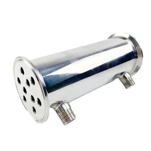 3 بوصة OD91mm، TC Dephlegmator/مكثف مع 1/2 بوصة أو 1/4 بوصة خيط ذكر/أنثى للتقطير، 9 أنابيب داخل ID 9 مم، L-200 مم، SS304 (خيط ذكر، 1/2 بوصة) in Kuwait