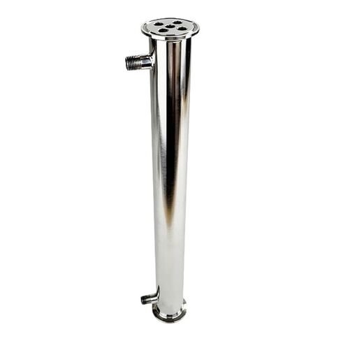 1.5 "38 مللي متر (OD50.5mm) مكثف Tir-clamp مع خيط ذكر 1/4" للتقطير ، الطول 400 مللي متر ، مزيل البلغم ، الارتجاع ، SS304 in Kuwait