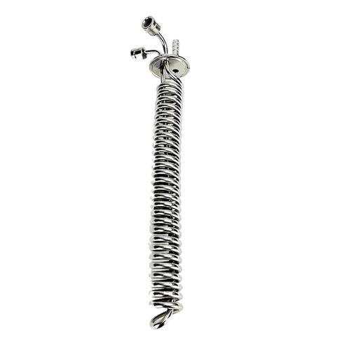 1.5 "مكثف ثلاثي المشبك/مكثف التقطير، أنبوب OD 6 مم، الطول 295 مم، ارتداد، in Kuwait