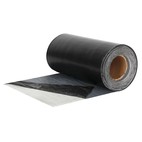 12" x 32' EPDM Reinforced Butyl Sealant Tape, Black, Self-Adhesive Deck Joist Tape, Waterproof & Weatherproof Epdm Rubber Butyl Joist Seal Tape for Roofs, Windows, RVs, Boats, Decks, and Crawl Spaces in Kuwait