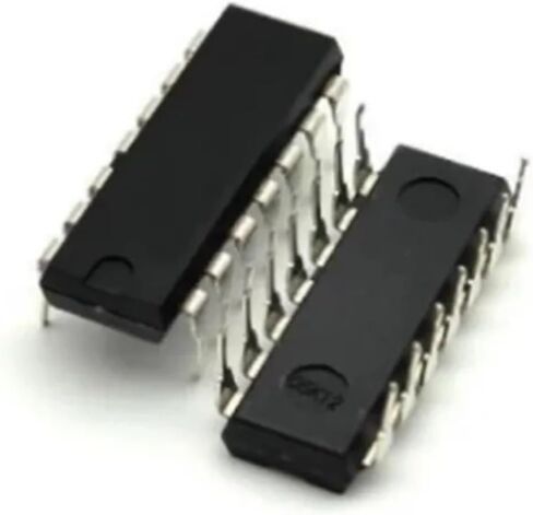 100Pcs 74LS00 74LS02 74LS04 SN74LS08 74LS07 74LS10 74LS11 74LS14 74LS30 DIP-14(SN74LS10N) in Saudi Arabia