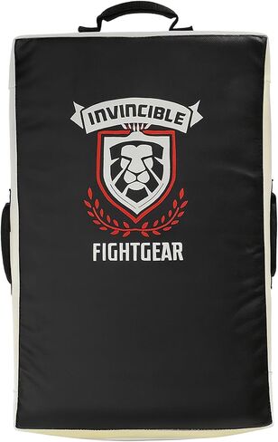 Gel Punch & Kick Shield, Curved Training Pad, 25" x 15" x 5.5", Multi-Handle Grip, Gel Enforced Lining, Heavy-Duty Canvas Vinyl, Muay Thai, MMA, Kickboxing, Karate in Kuwait
