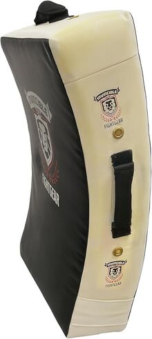 Gel Punch & Kick Shield, Curved Training Pad, 25" x 15" x 5.5", Multi-Handle Grip, Gel Enforced Lining, Heavy-Duty Canvas Vinyl, Muay Thai, MMA, Kickboxing, Karate in Kuwait