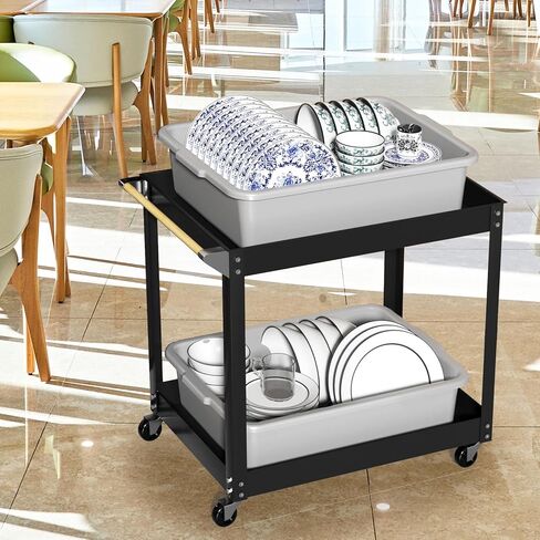 صندوق الحافلات التجارية باللون الرمادي سعة 32 لترًا، وحوض حافلة المرافق الكبير، 4 عبوات in Kuwait