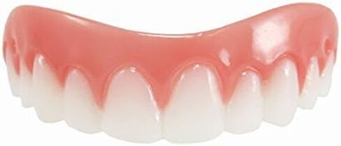 Instant Smile Flex 2 Pack Plus 2 Beads - Bright White Shade - One Size Fits Most - Cosmetic Teeth Veneers in Kuwait