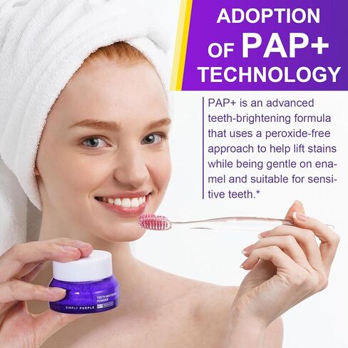 Enamel-Safe Teeth Whitening Powder – Gentle on Teeth – No Sensitivity Formula – Removes Stains – 15g Breath Freshening Whitening Powder in Kuwait