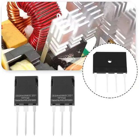 3 قطعة IXGR40N60C2D1 الترانزستورات + GBJ2510 جسر المعدل لتحويل التيار الكهربائي in Saudi Arabia