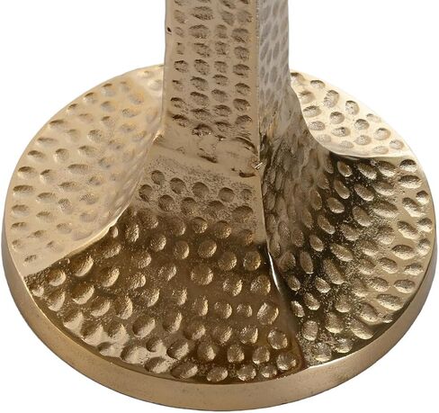 Portavela Aluminium Dorado 18.5 x 18.5 x 64.5 cm in Saudi Arabia
