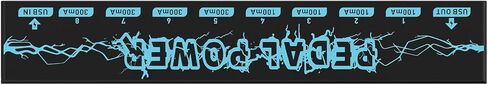 Insulated Guitar Effect Pedals Power Supply 8 Outputs 100mA 300mA for 9V Effects Pedals with LED Instructions Pedal Cable Splitter in Saudi Arabia
