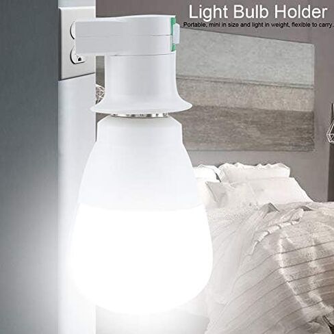 Light Bulb Holder,Wall Plug E27 Bulb Lamp Socket Mount Holder Adapter with Switch Control(US Plug) in Saudi Arabia