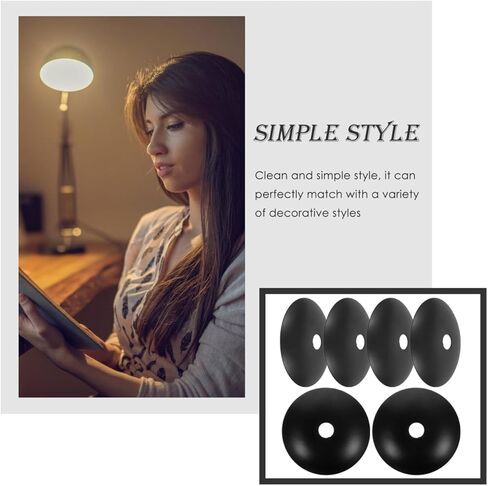 Chandelier Base Tray Ceiling Canopy Metal Pendant Light Fixture Plate Cover 1.97 Inch Diameter Moisture Resistant for Diy Ceiling and Wall Lights in Saudi Arabia